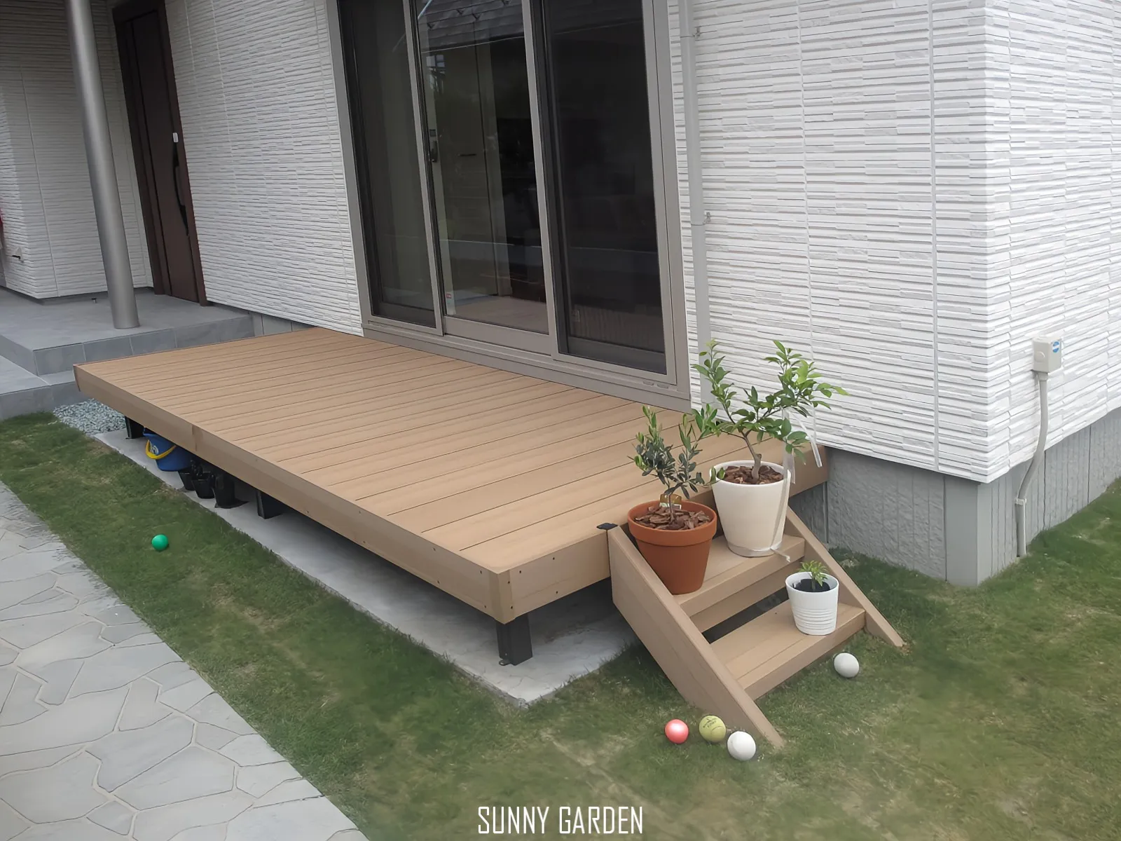 🏡庭にくつろぎの時間を