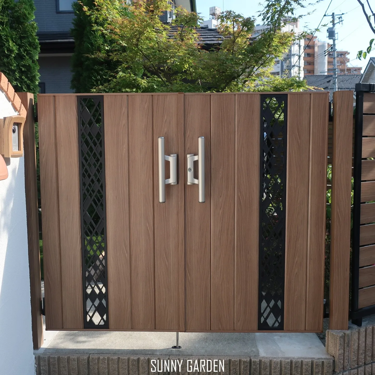 🌿おしゃれな門扉で、毎日の“ただいま”がもっと特別に。