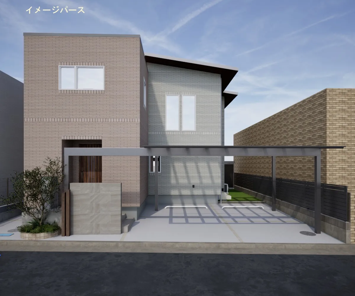 🏡新築外構の施工例✨