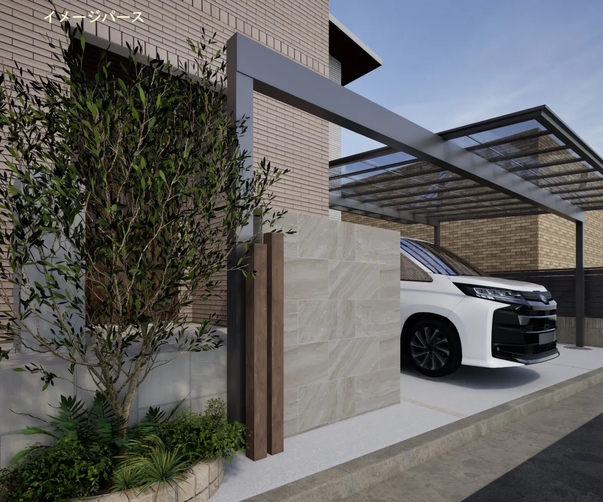 🏡新築外構の施工例✨