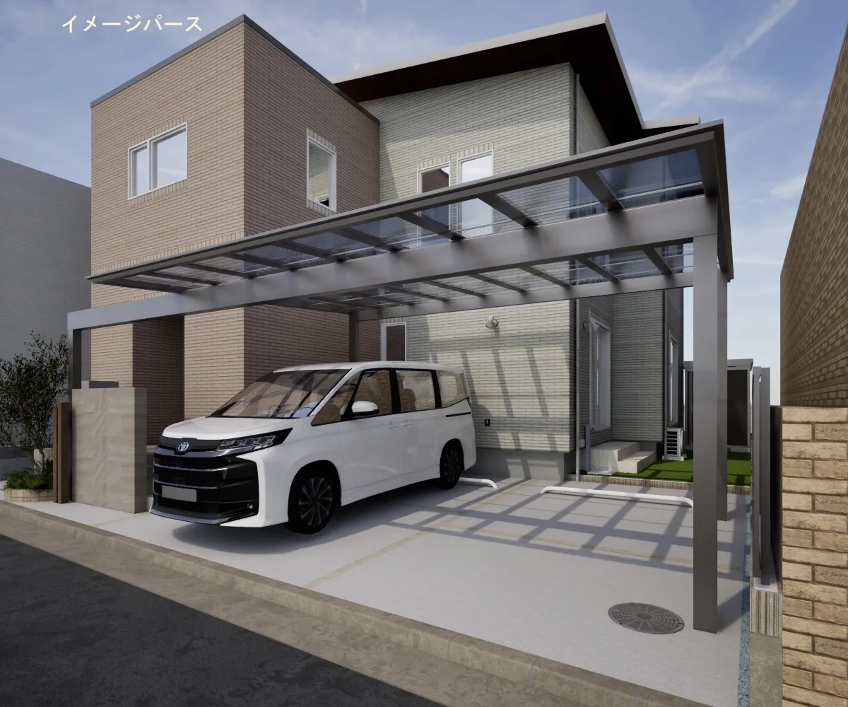 🏡新築外構の施工例✨