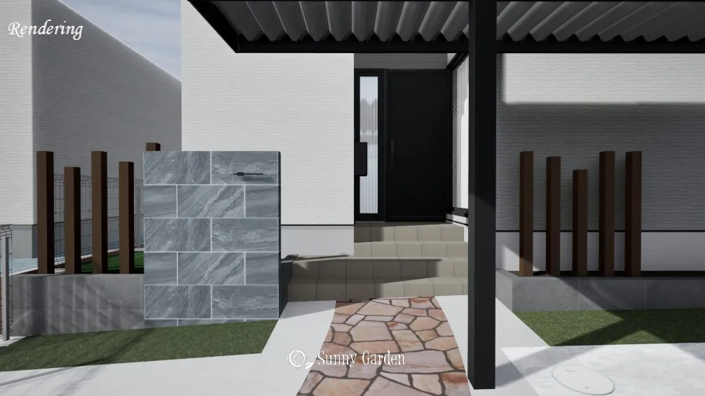 駐車場・門まわり・お庭のリフォーム工事✨