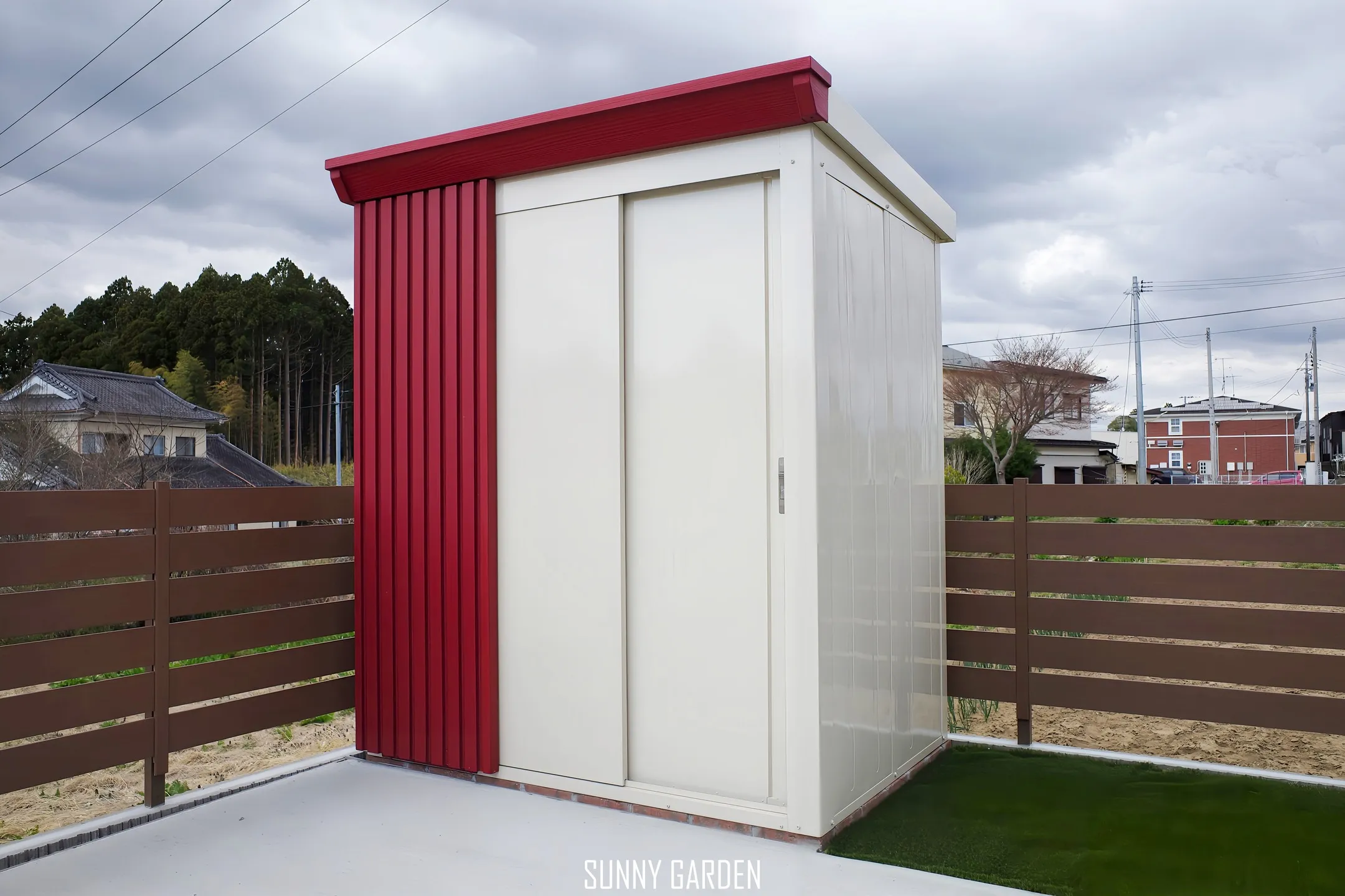 お庭のアクセントにもなる