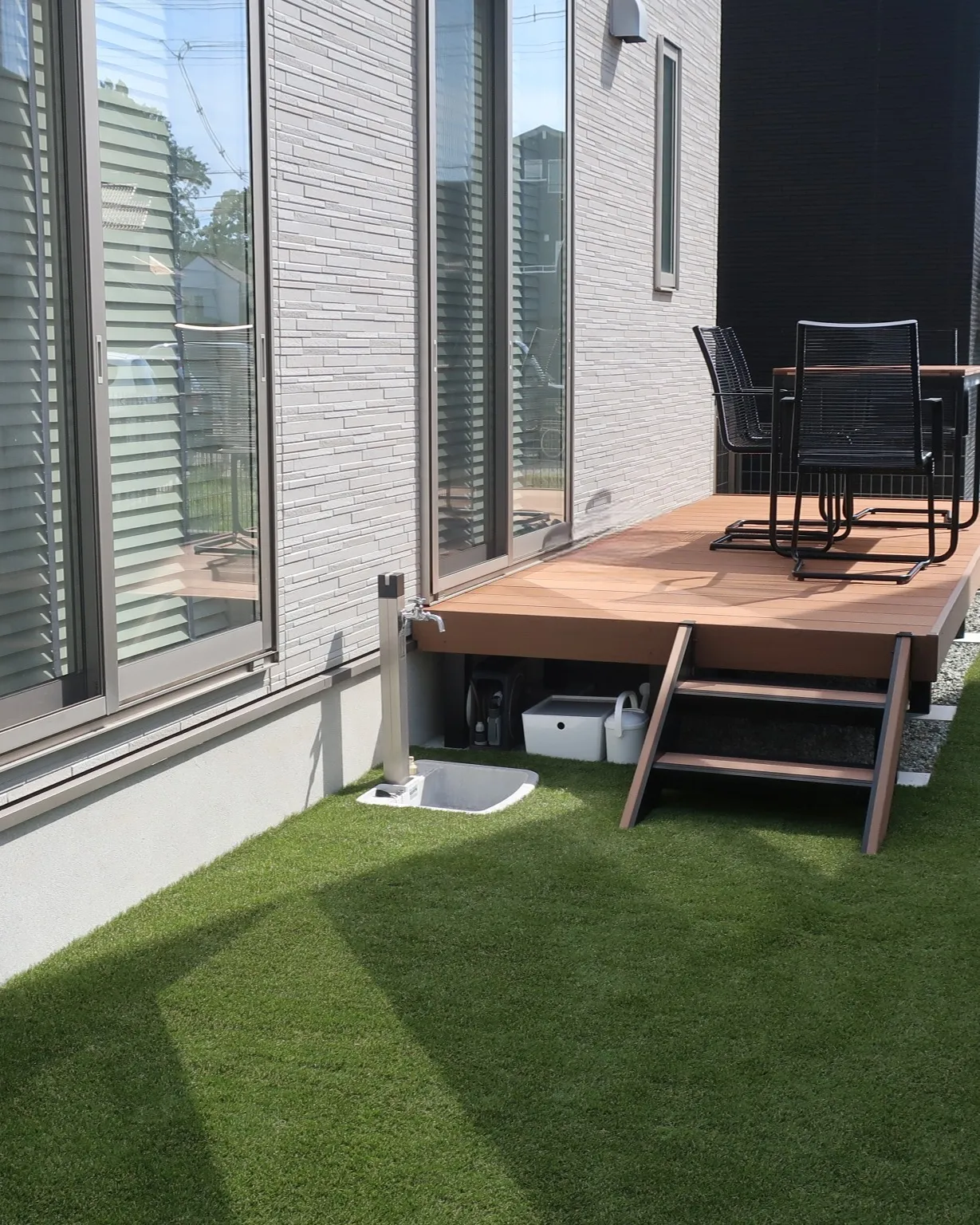 ✨砂利と砂だけだったお庭が…