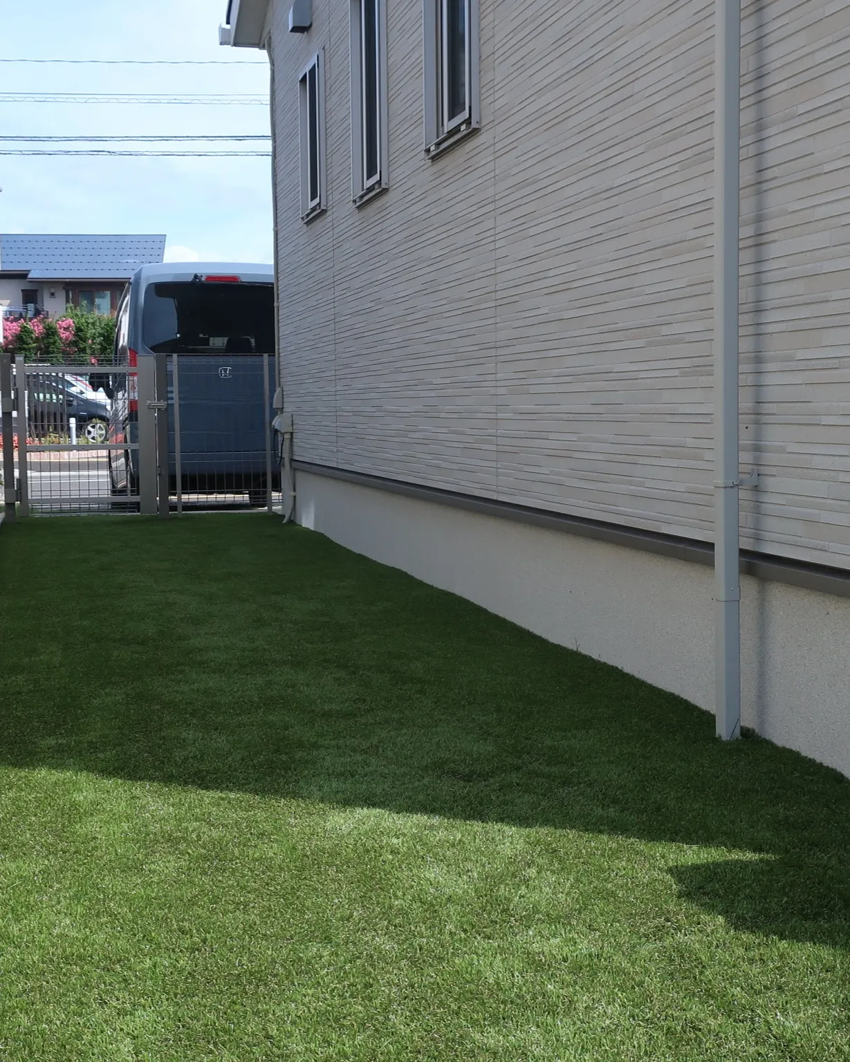 ✨砂利と砂だけだったお庭が…